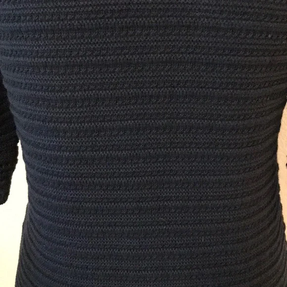 GAP 3/4 Sleeve Black Cotton Sweater - Picture 11 of 13